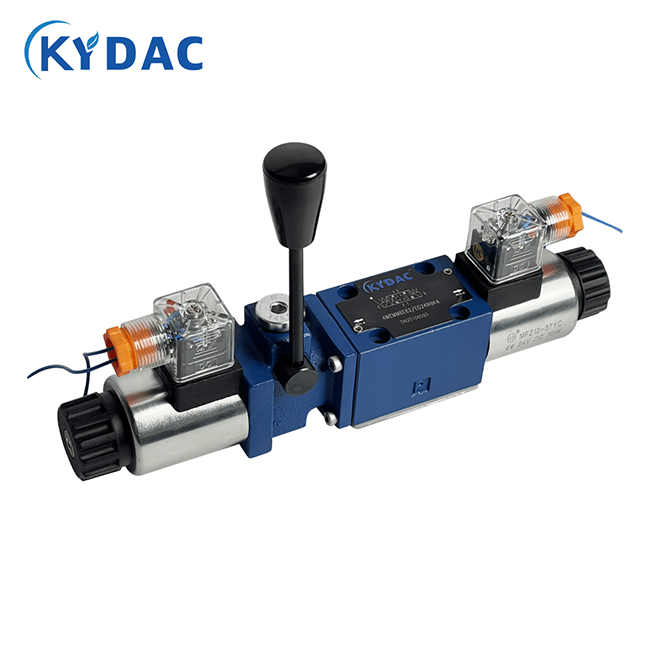 4WEMM6G61B-CG24N9Z5L TYPE SOLENOID-OPERATED DIRECTIONAL VALVES WITH EMERGENCY HANDLE