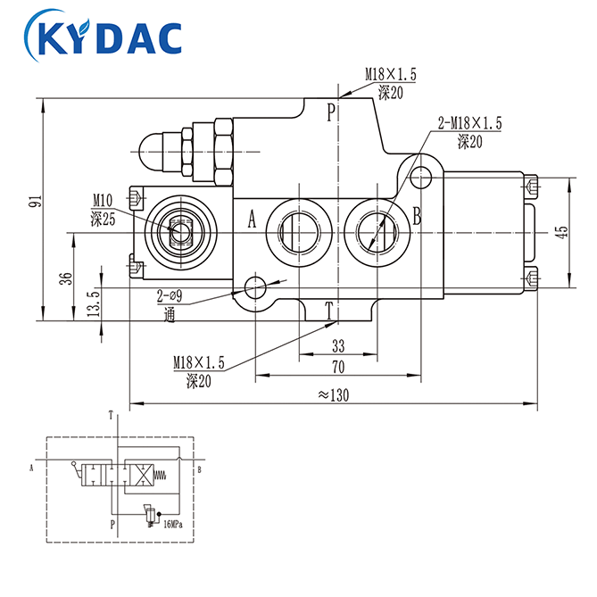 BDL-40 Multi Way Directional Valve