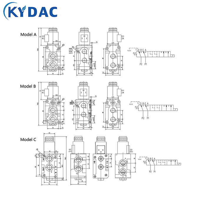 SVV06 Multi Way Directional Valve