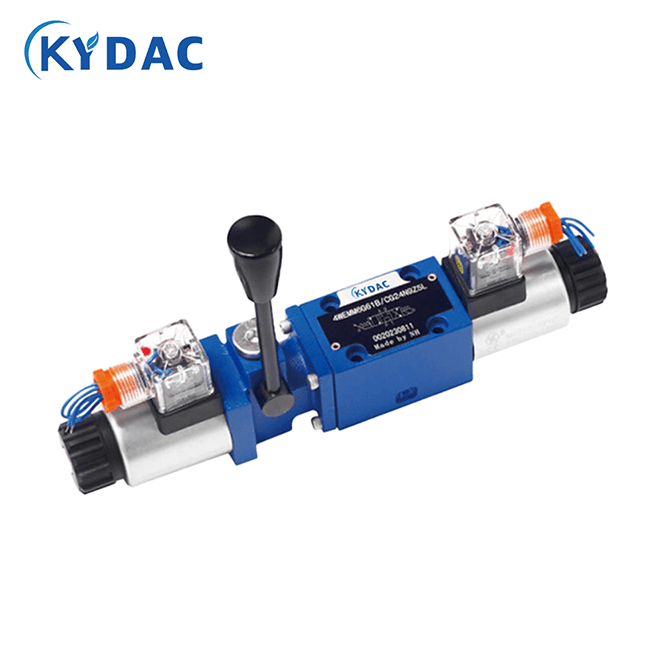 4WEMM6G61B-CG24N9Z5L TYPE SOLENOID-OPERATED DIRECTIONAL VALVES WITH EMERGENCY HANDLE