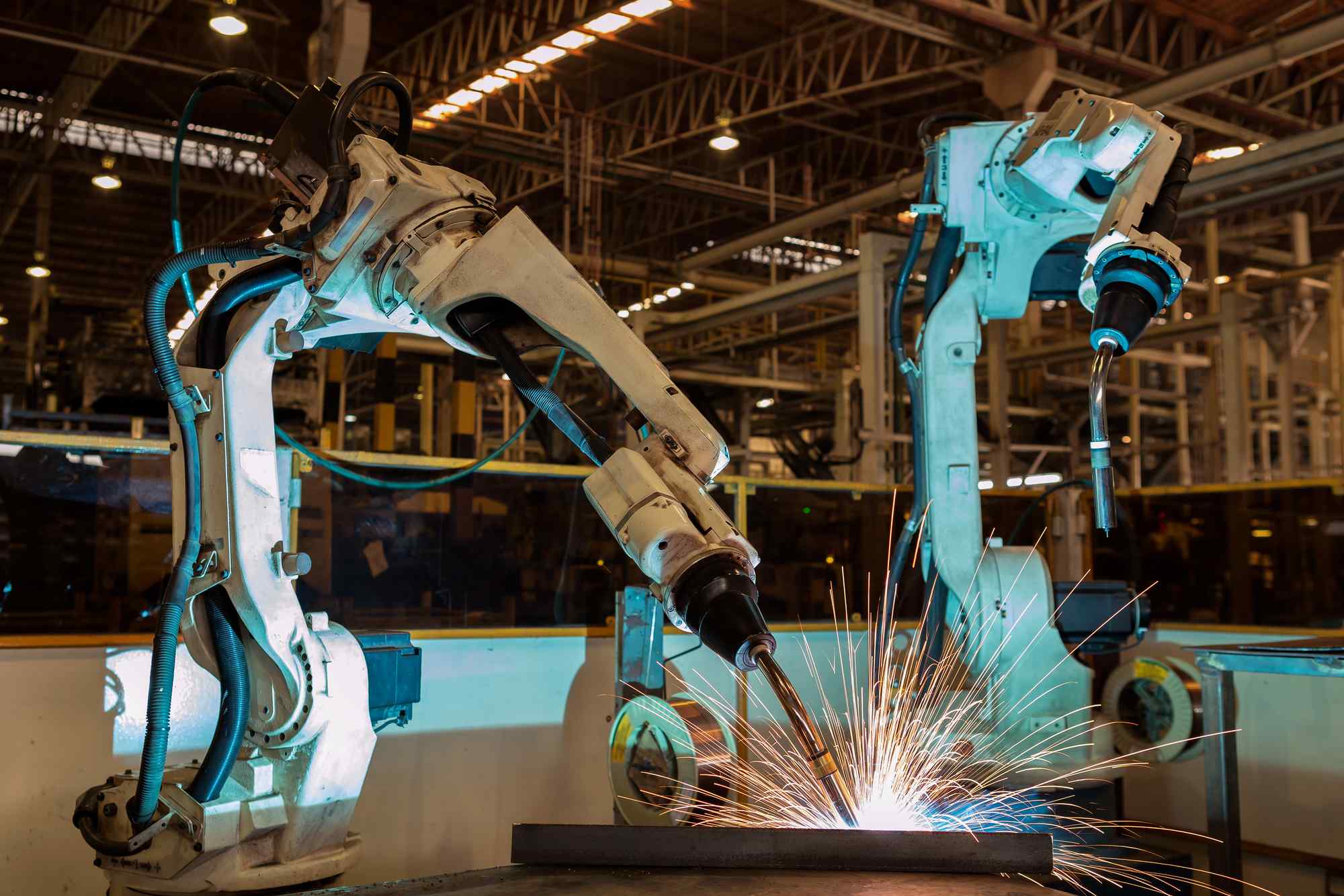 Hydraulic orbital motors powering heavy-duty industrial equipment reliably