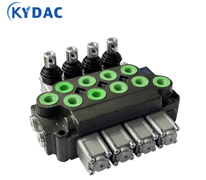 KYDAC multi-way valves enable precise hydraulic fluid routing
