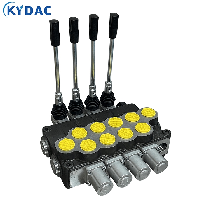 Compact monoblock hydraulic valve for reliable high-pressure flow control