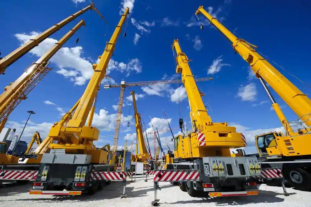 KYDAC hydraulic valves support heavy-duty mobile crane operations