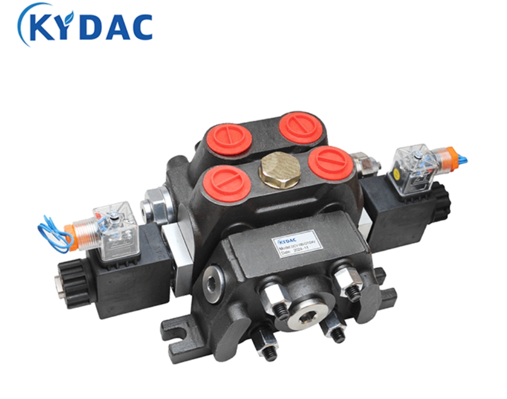 DCV100 valves combine high flow, pressure, and modular flexibility