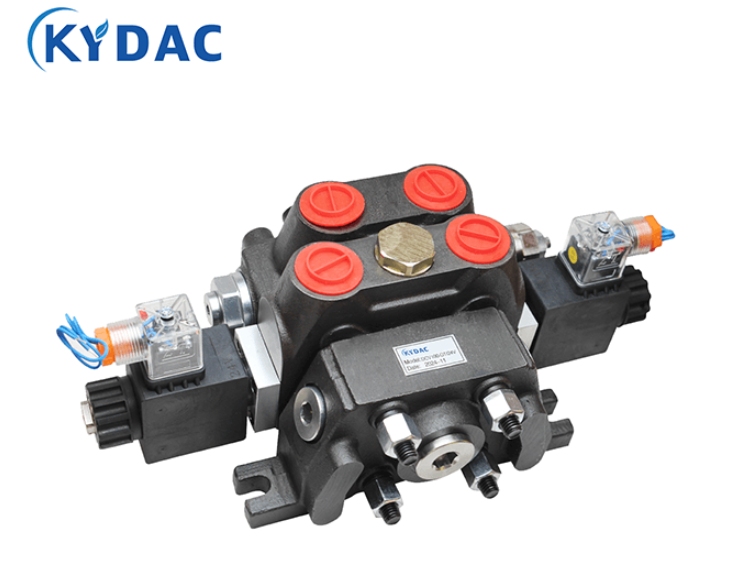 KYDAC DCV100 sectional directional control valve for high-flow applications