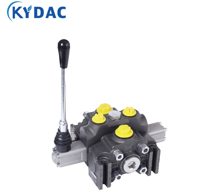 KYDAC DCV140 sectional valve delivers high flow for heavy-duty machinery